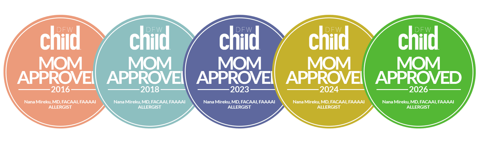 Texas DFW best mom approved allergist.