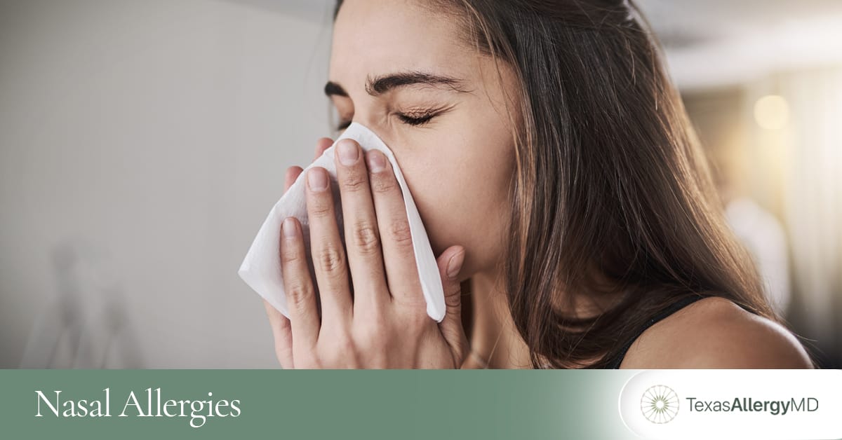 North Texas nasal allergy treatment.